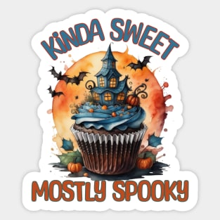 Kinda Sweet Mostly Spooky Sticker